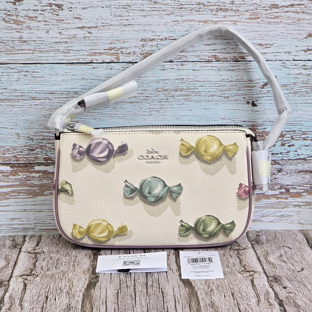 *NWT* COACH Nolita 19 Candy Paint Bag, Candy Print Purse Coach Outlet - Picture 14 of 14